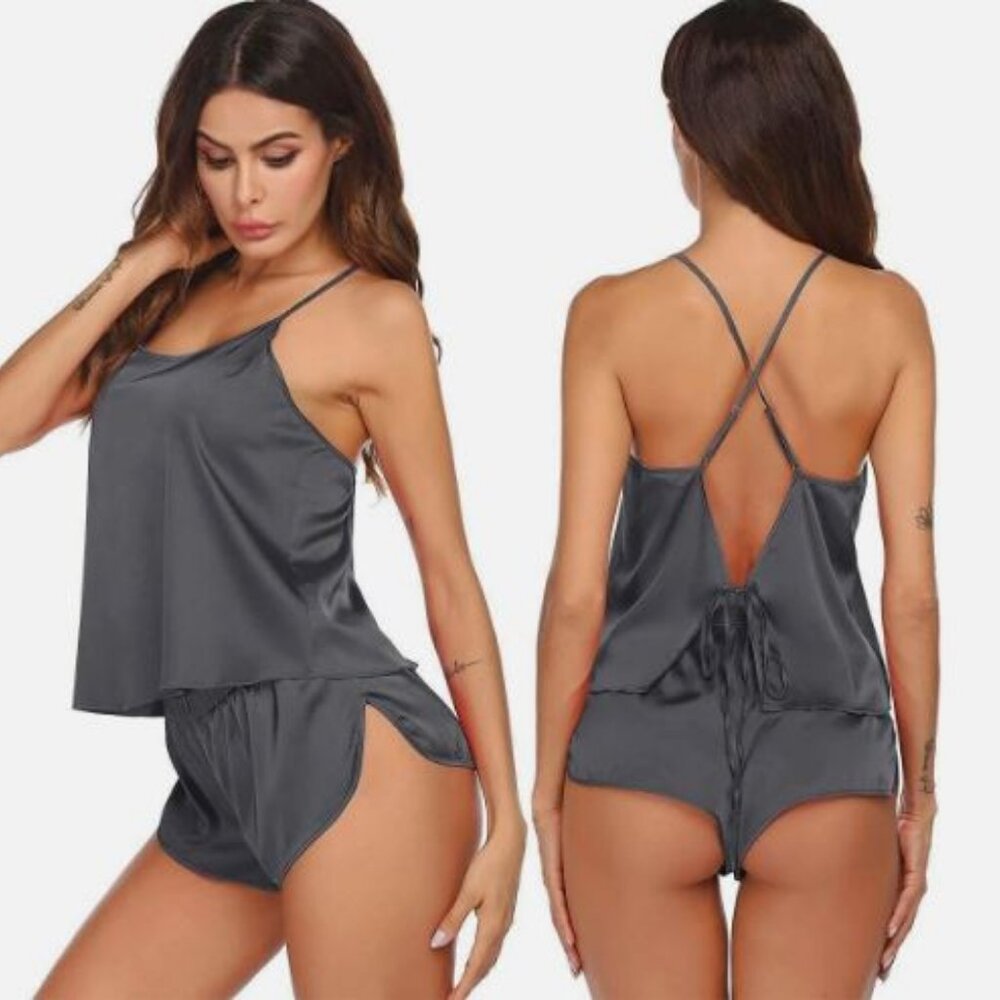 Ekouaer Silk Pajamas Set for Women